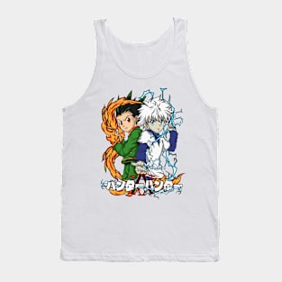 Dynamic Duo: Gon and Killua - Hunter x Hunter Design Tank Top